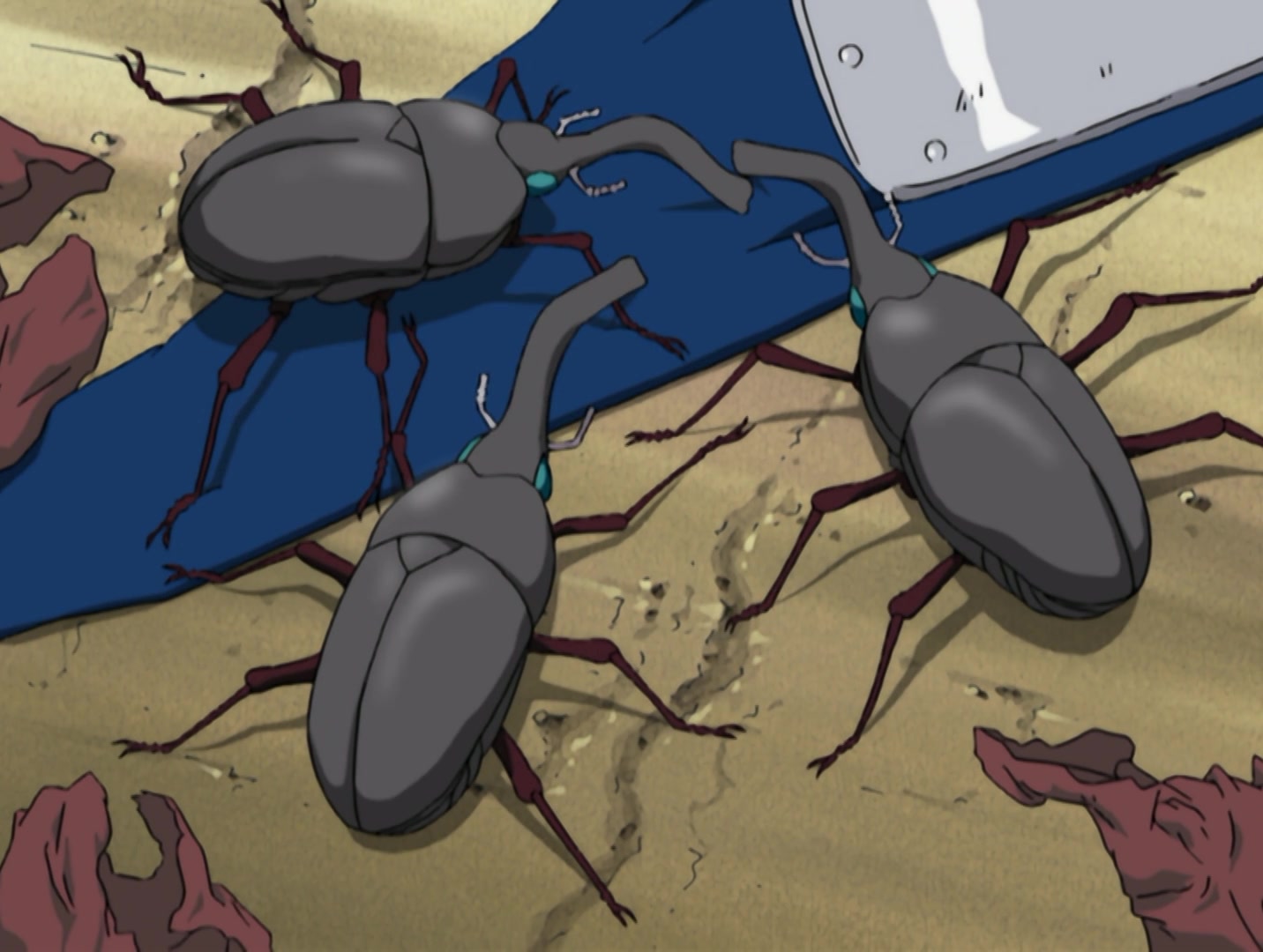Naruto Ep 148: Search for the Rare Bikochu Beetle @ 08:30