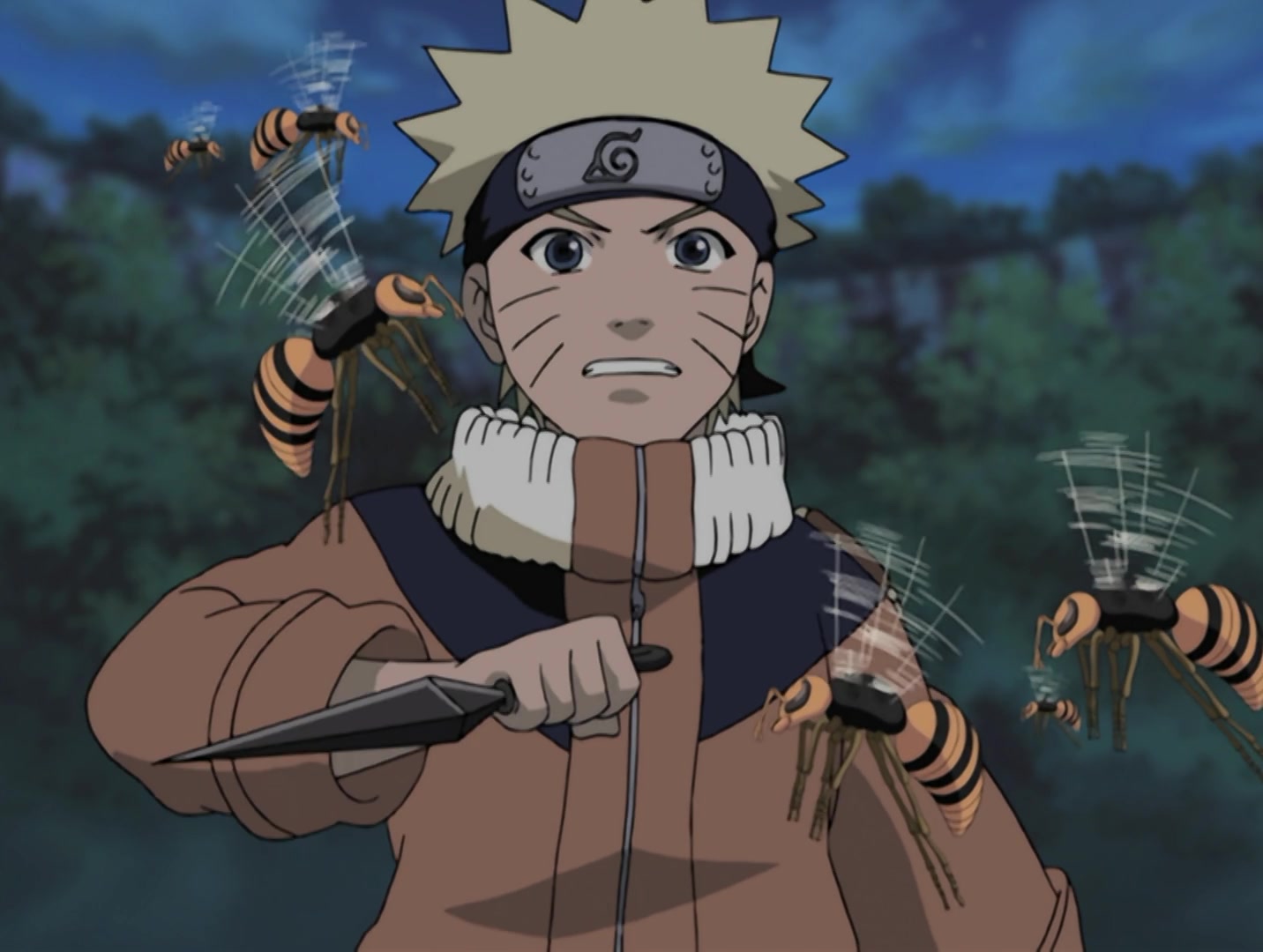 Naruto Ep 150: A Battle of Bugs: The Deceivers and the Deceived! @ 10:53