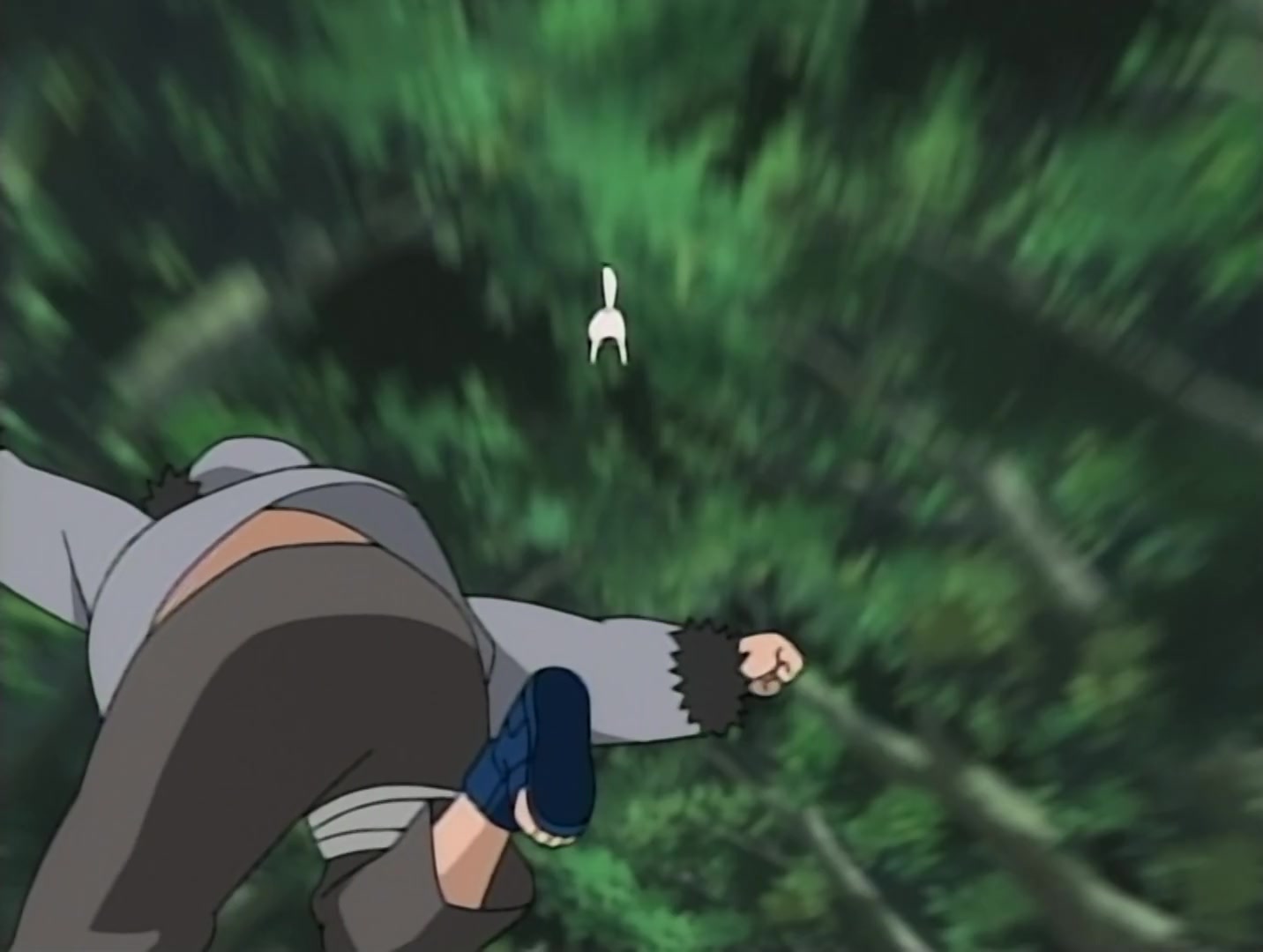 Naruto Ep 151: Blaze Away Byakugan! This Is My Ninja Way! @ 10:45