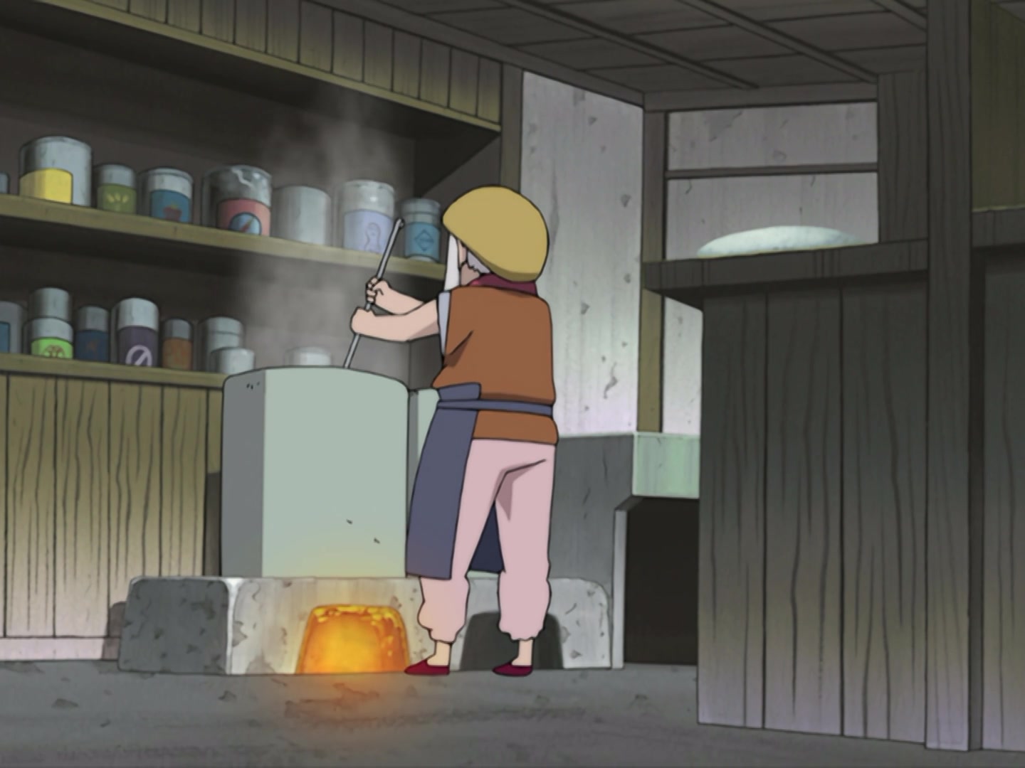 Naruto Ep 153: A Lesson Learned: The Iron Fist of Love! @ 02:40