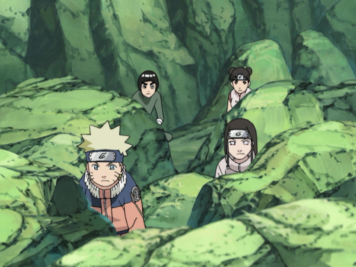 Naruto Ep 153: A Lesson Learned: The Iron Fist of Love! @ 03:01