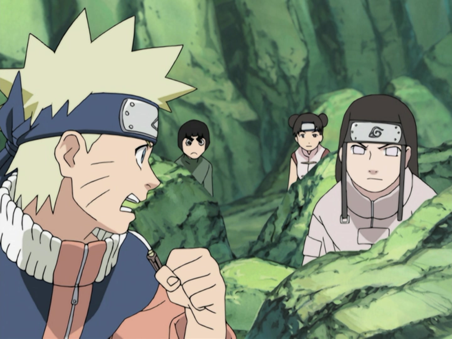 Naruto Ep 153: A Lesson Learned: The Iron Fist of Love! @ 03:23