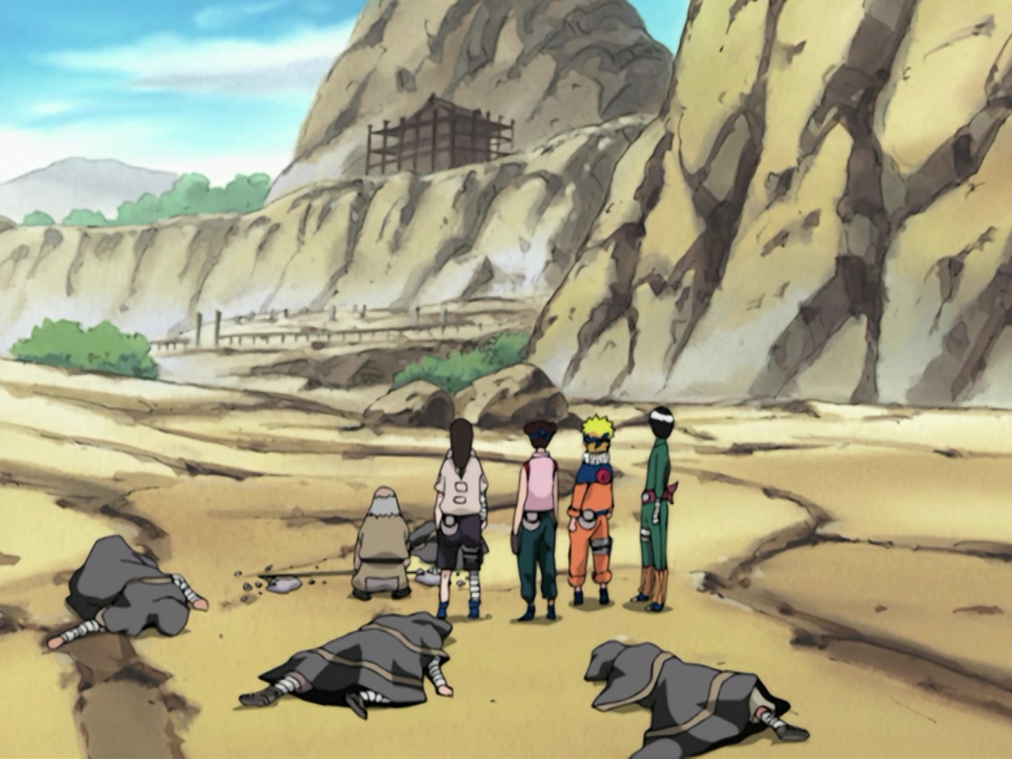 Naruto Ep 153: A Lesson Learned: The Iron Fist of Love! @ 08:44