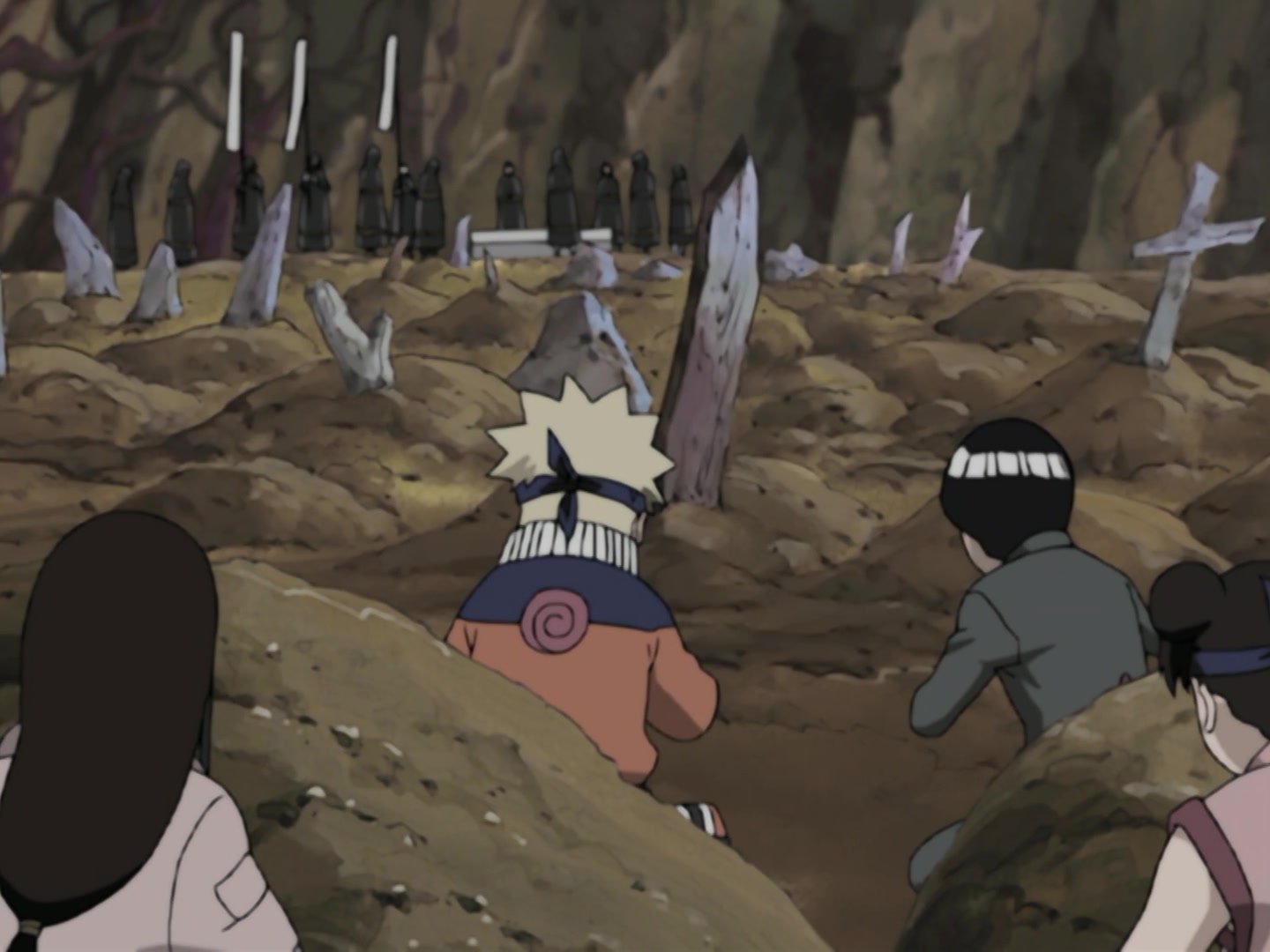 Naruto Ep 153: A Lesson Learned: The Iron Fist of Love! @ 11:07