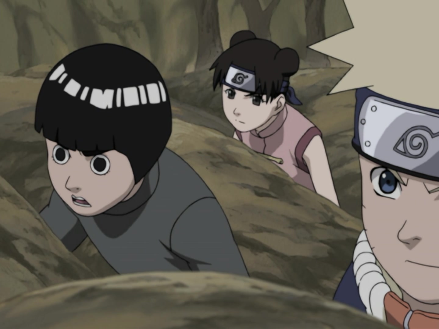 Naruto Ep 153: A Lesson Learned: The Iron Fist of Love! @ 11:36