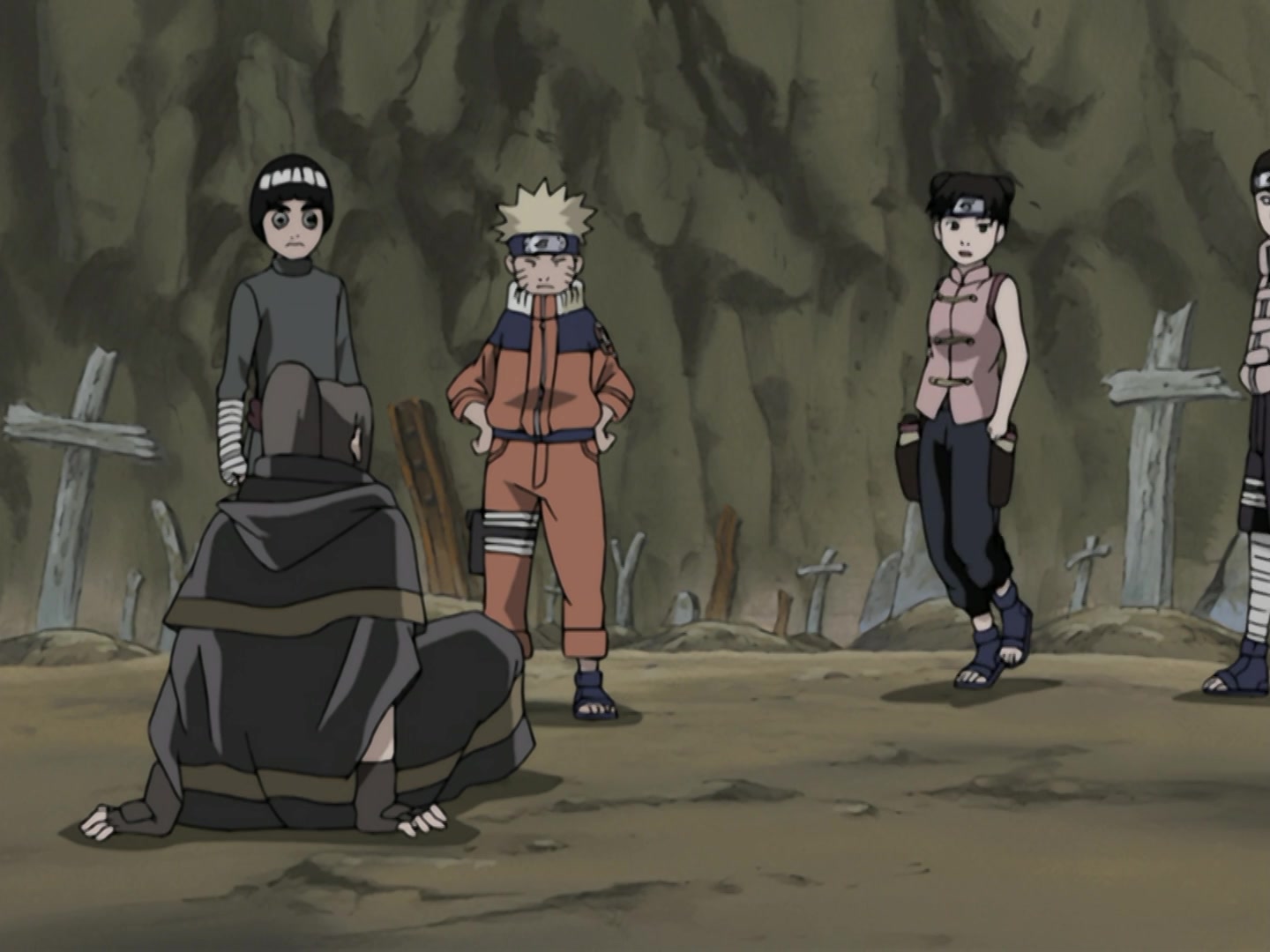 Naruto Ep 153: A Lesson Learned: The Iron Fist of Love! @ 13:37