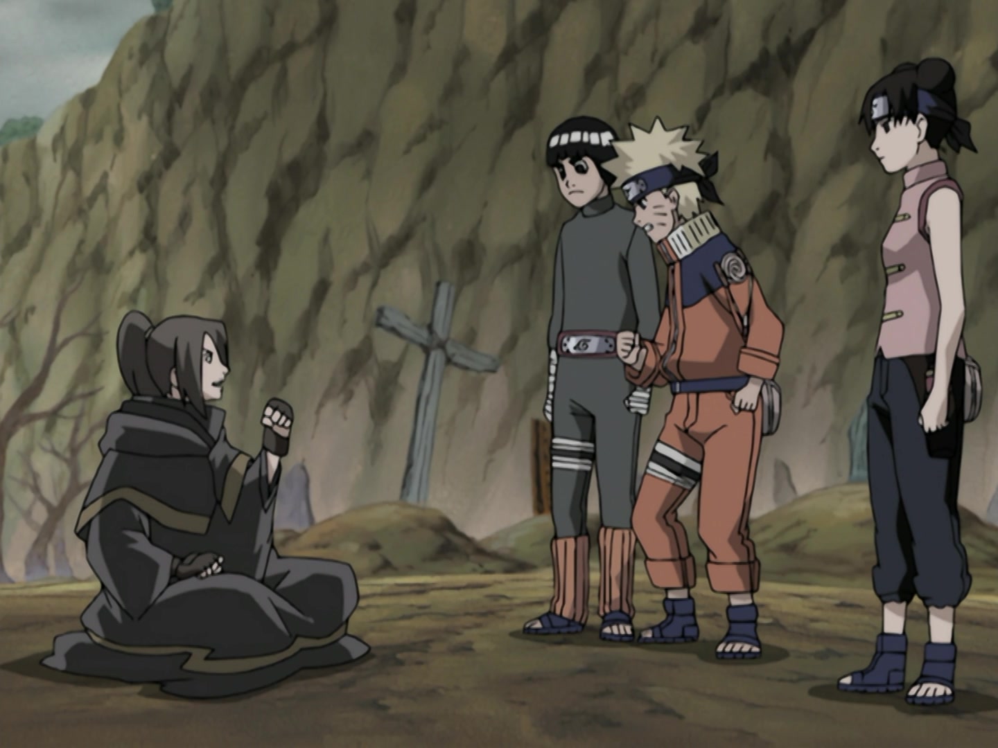 Naruto Ep 153: A Lesson Learned: The Iron Fist of Love! @ 13:58
