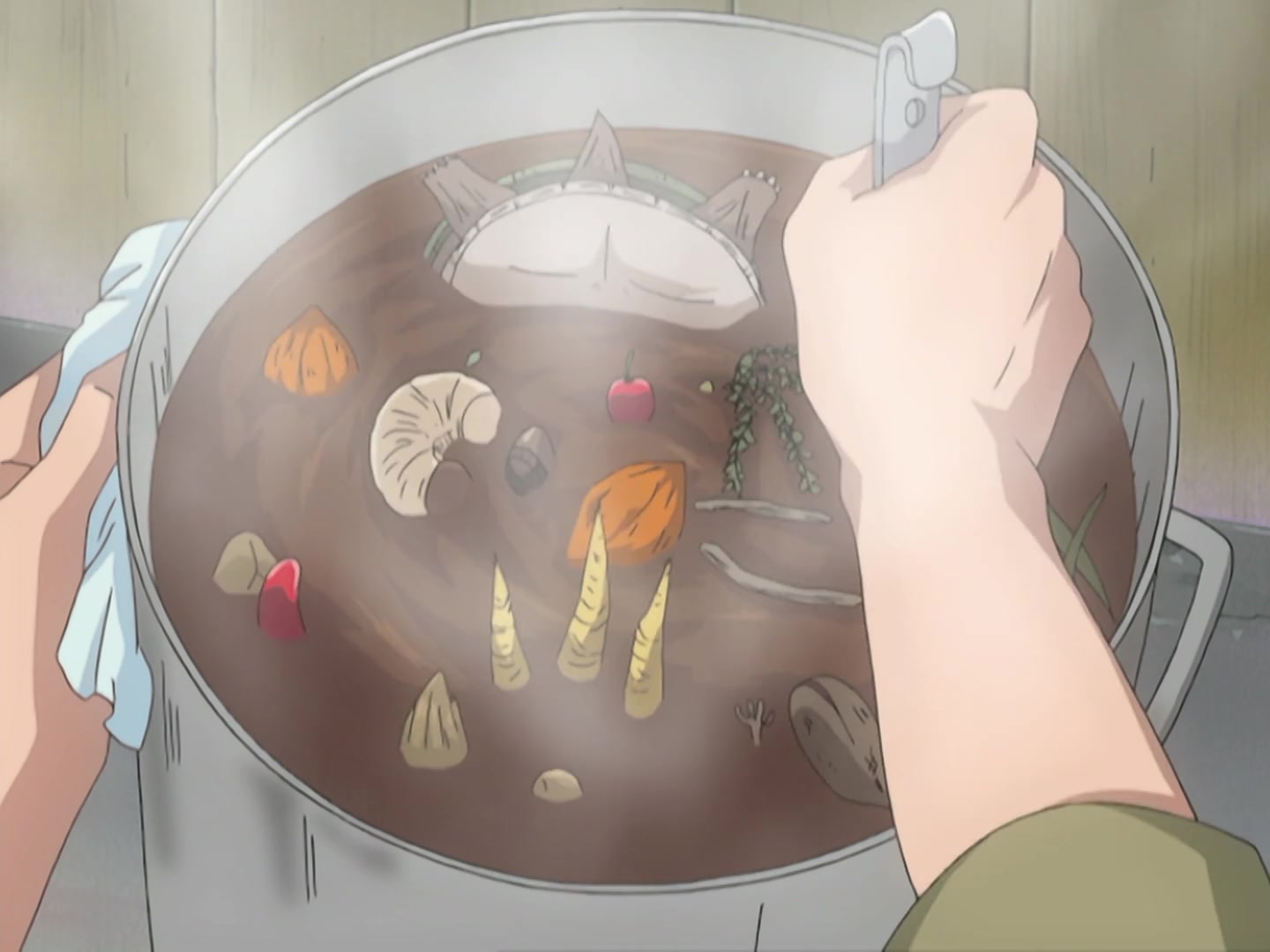 Naruto Ep 153: A Lesson Learned: The Iron Fist of Love! @ 16:28