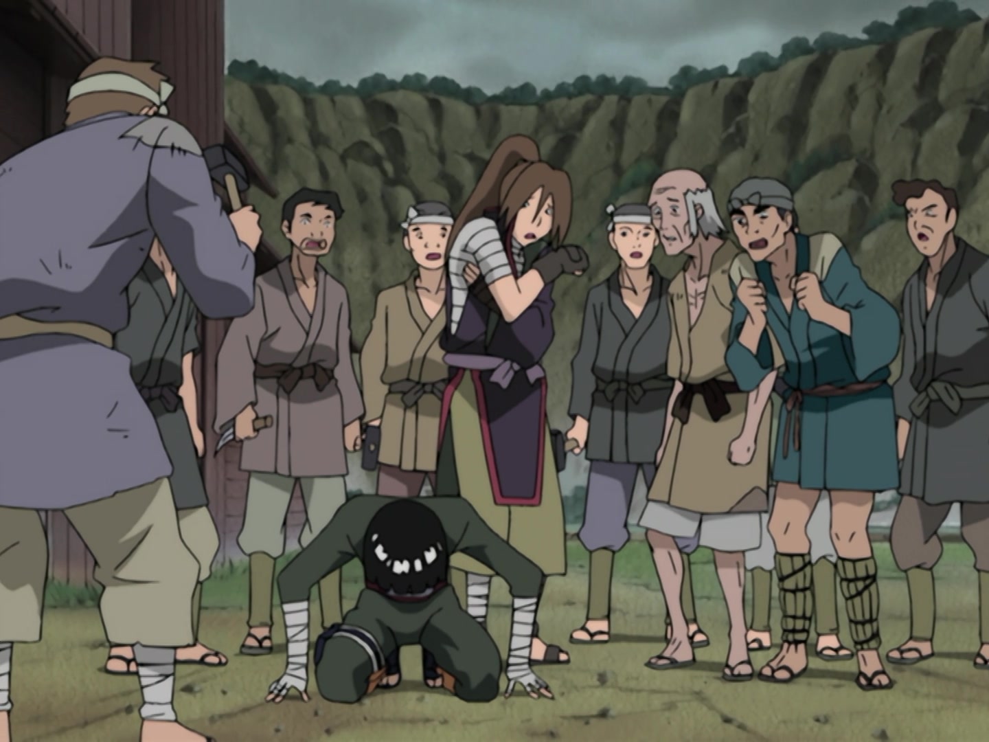 Naruto Ep 155: The Dark Creeping Clouds @ 07:27