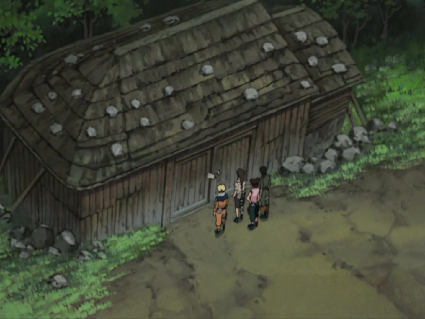 Naruto Ep 155: The Dark Creeping Clouds @ 08:31