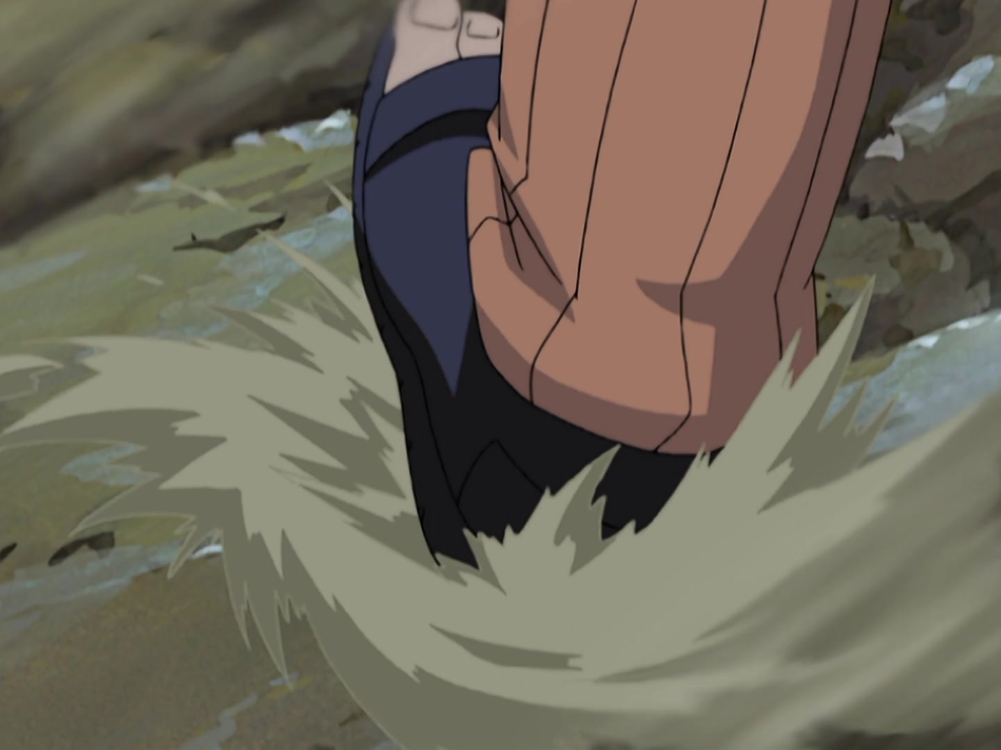 Naruto Ep 156: Raiga's Counterattack! @ 17:48