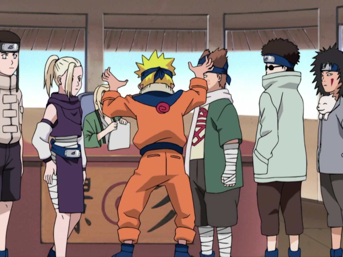 Naruto Ep 158: Follow My Lead! The Great Survival Challenge @ 03:01