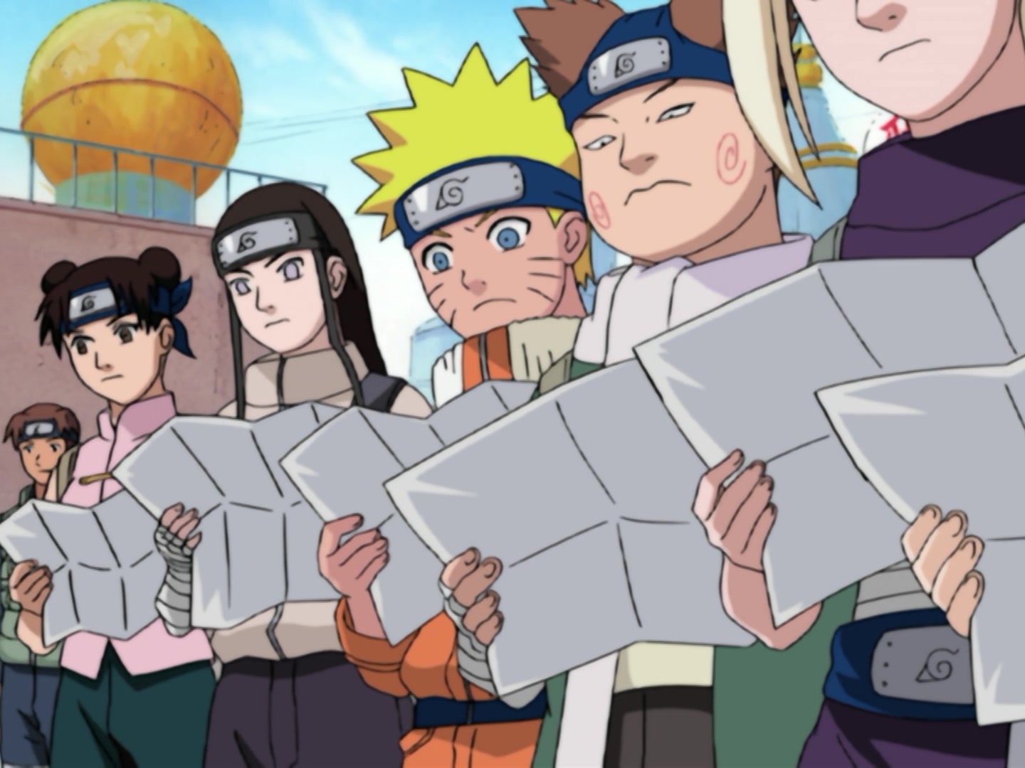 Naruto Ep 158: Follow My Lead! The Great Survival Challenge @ 04:06