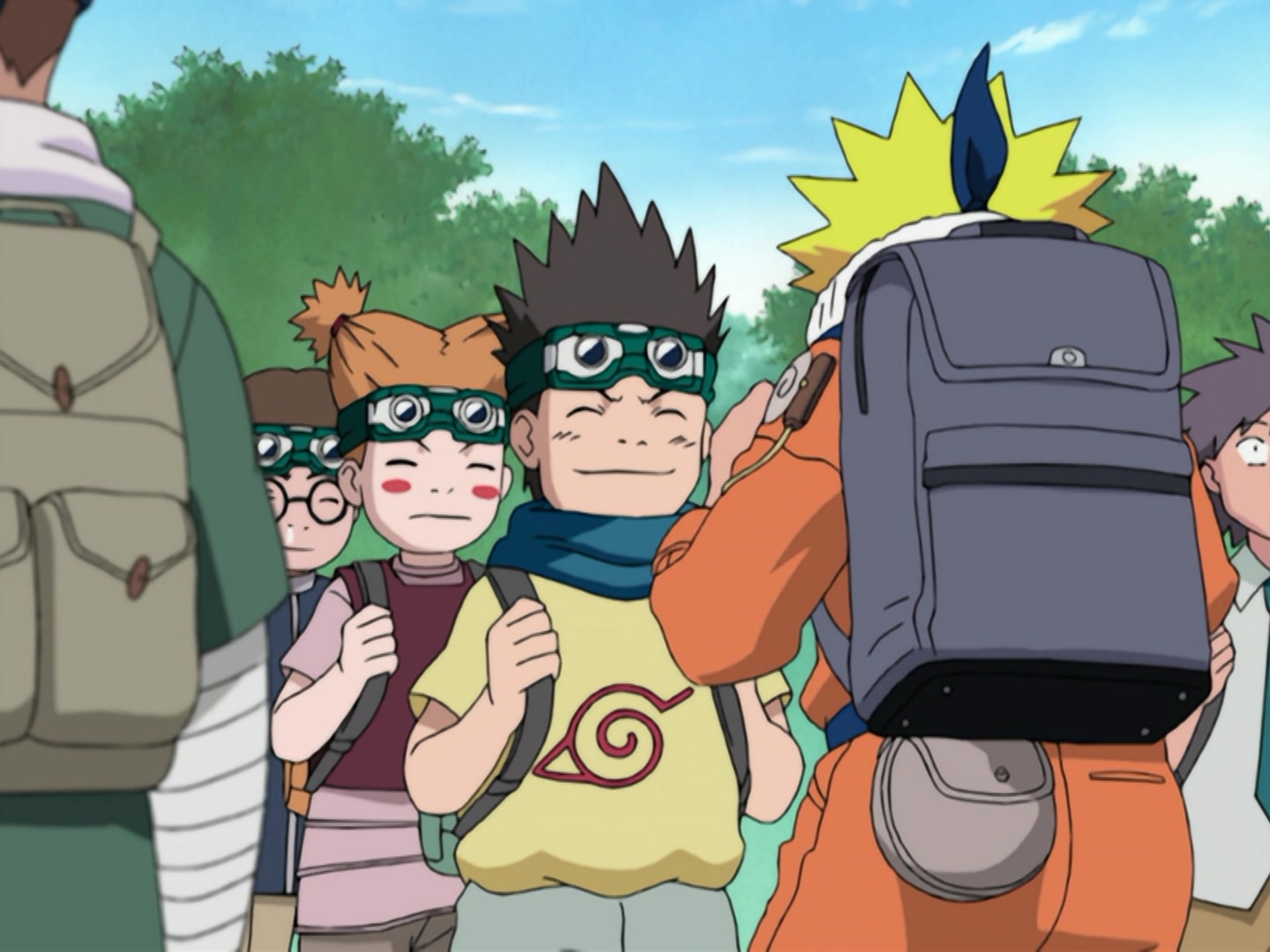 Naruto Ep 158: Follow My Lead! The Great Survival Challenge @ 04:41