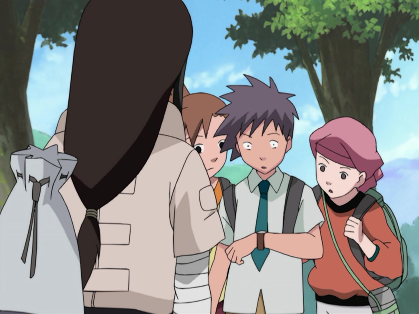 Naruto Ep 158: Follow My Lead! The Great Survival Challenge @ 06:14