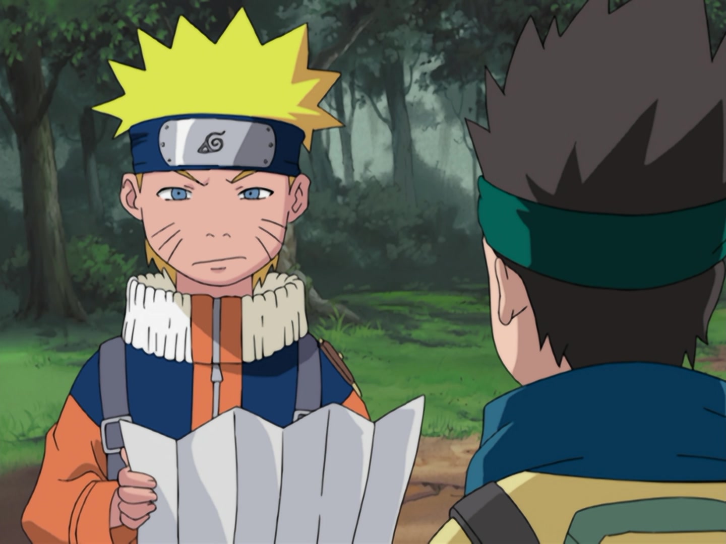 Naruto Ep 158: Follow My Lead! The Great Survival Challenge @ 07:19