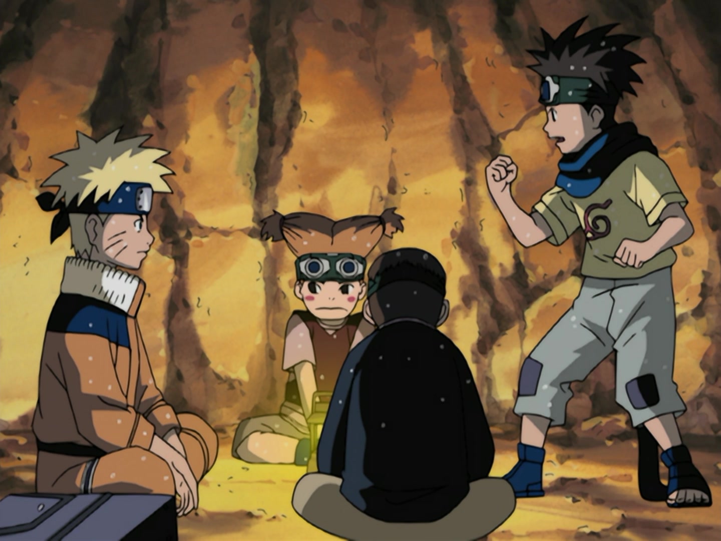 Naruto Ep 158: Follow My Lead! The Great Survival Challenge @ 13:52