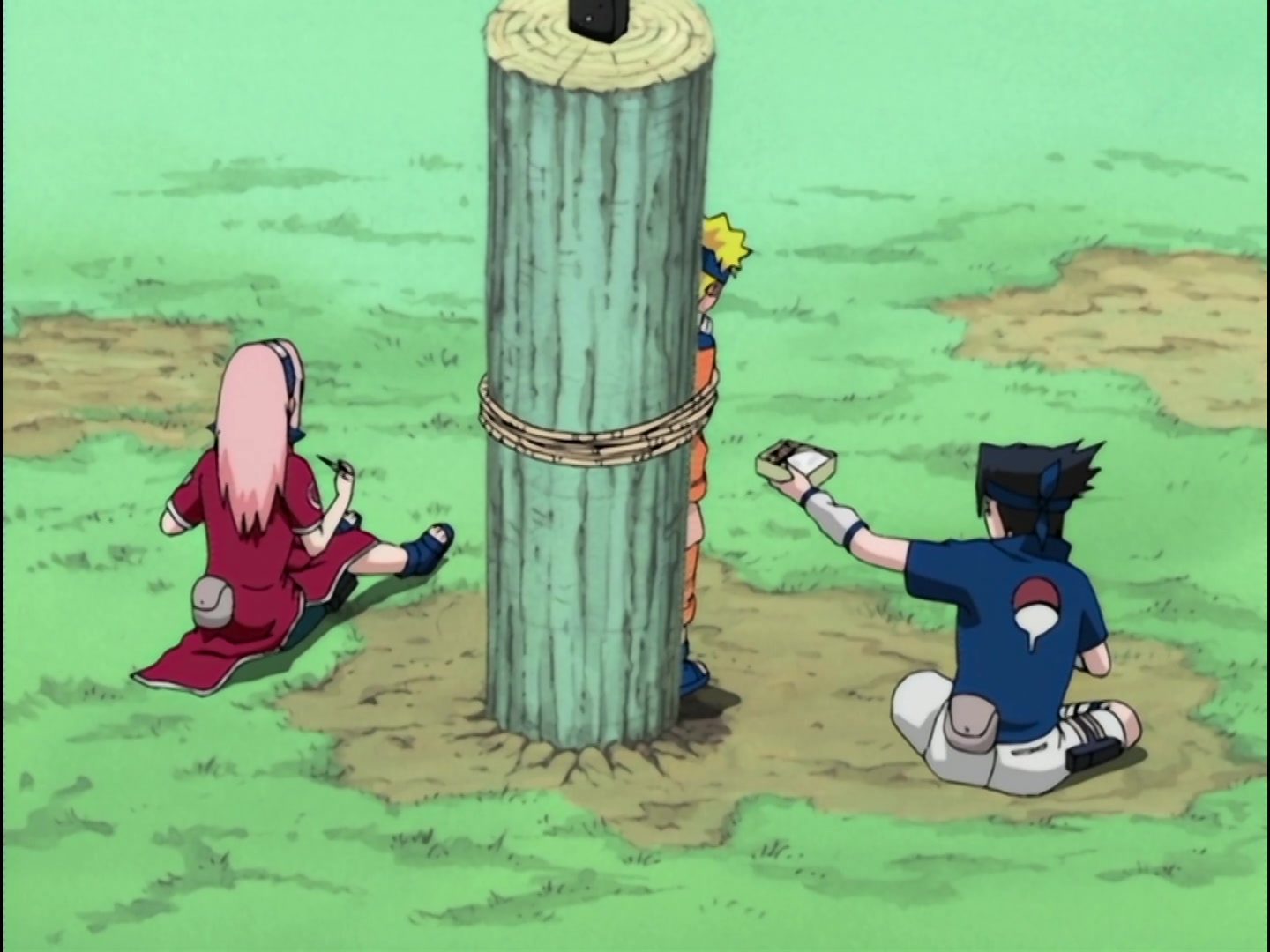 Naruto Ep 158: Follow My Lead! The Great Survival Challenge @ 15:53