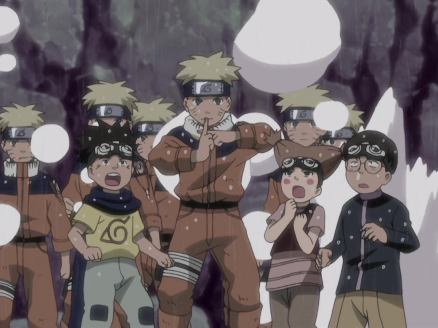 Naruto Ep 158: Follow My Lead! The Great Survival Challenge @ 19:49