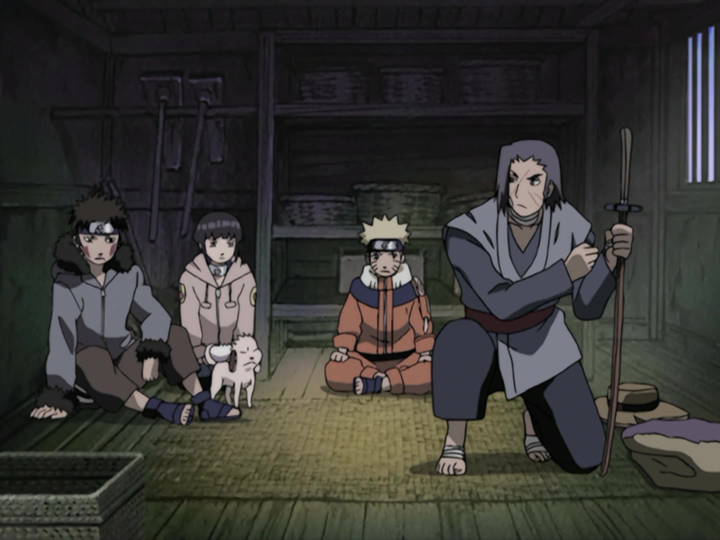 Naruto Ep 160: Hunt or Be Hunted! Showdown at the O.K. Temple! @ 03:23