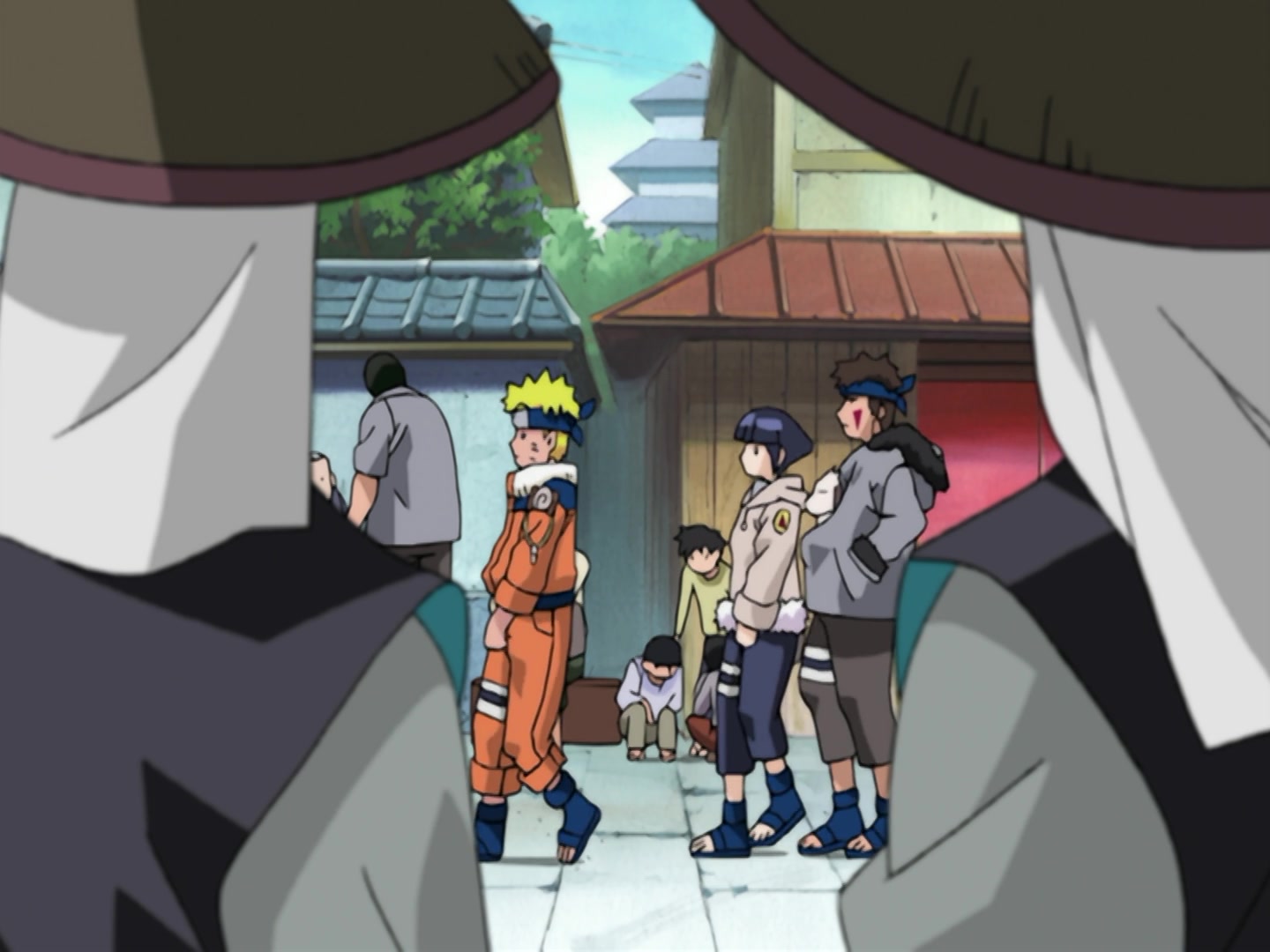 Naruto Ep 160: Hunt or Be Hunted! Showdown at the O.K. Temple! @ 11:50