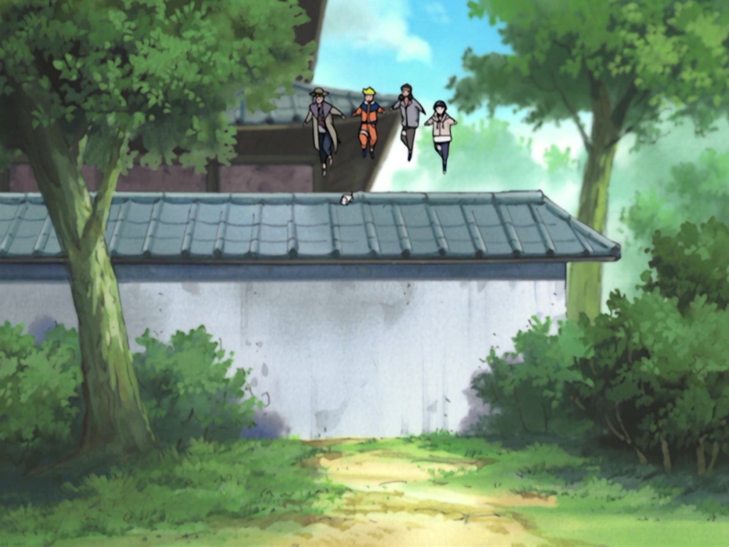 Naruto Ep 160: Hunt or Be Hunted! Showdown at the O.K. Temple! @ 16:14