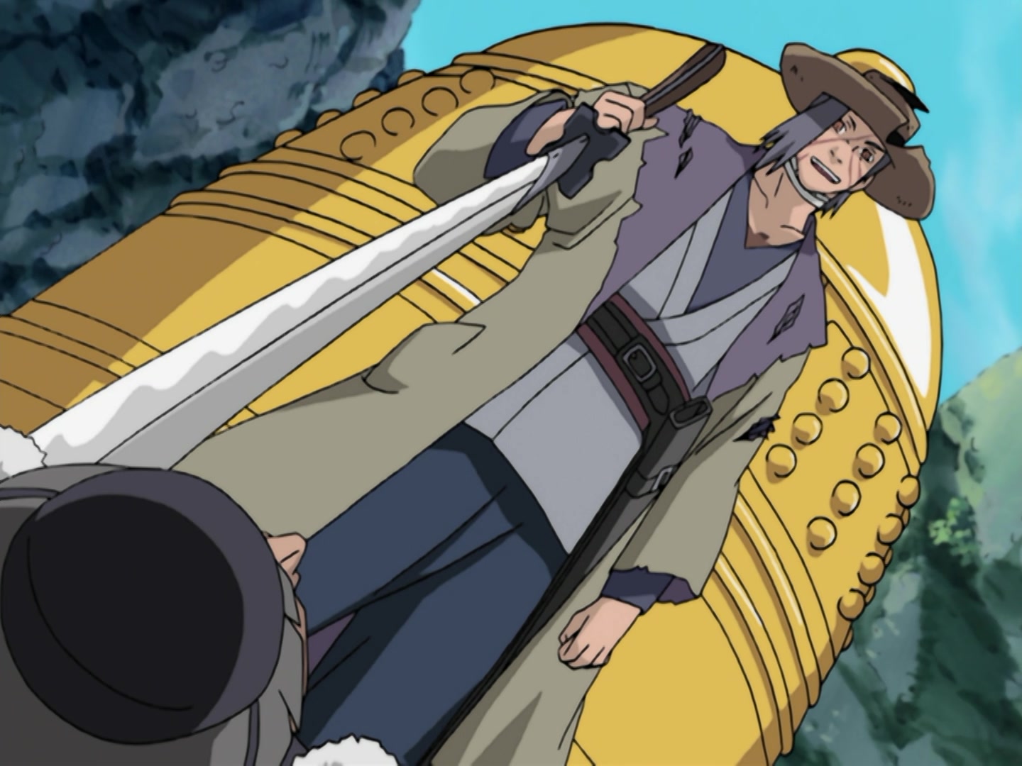 Naruto Ep 160: Hunt or Be Hunted! Showdown at the O.K. Temple! @ 17:47