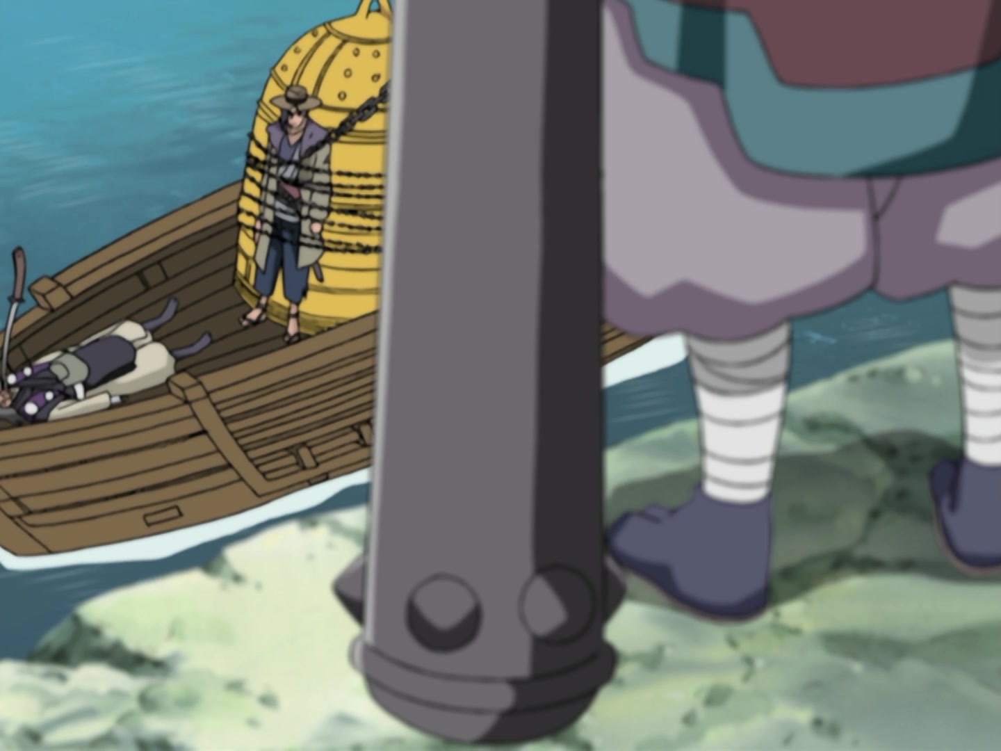 Naruto Ep 160: Hunt or Be Hunted! Showdown at the O.K. Temple! @ 18:01