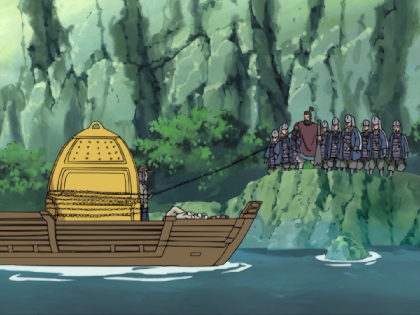 Naruto Ep 160: Hunt or Be Hunted! Showdown at the O.K. Temple! @ 18:08
