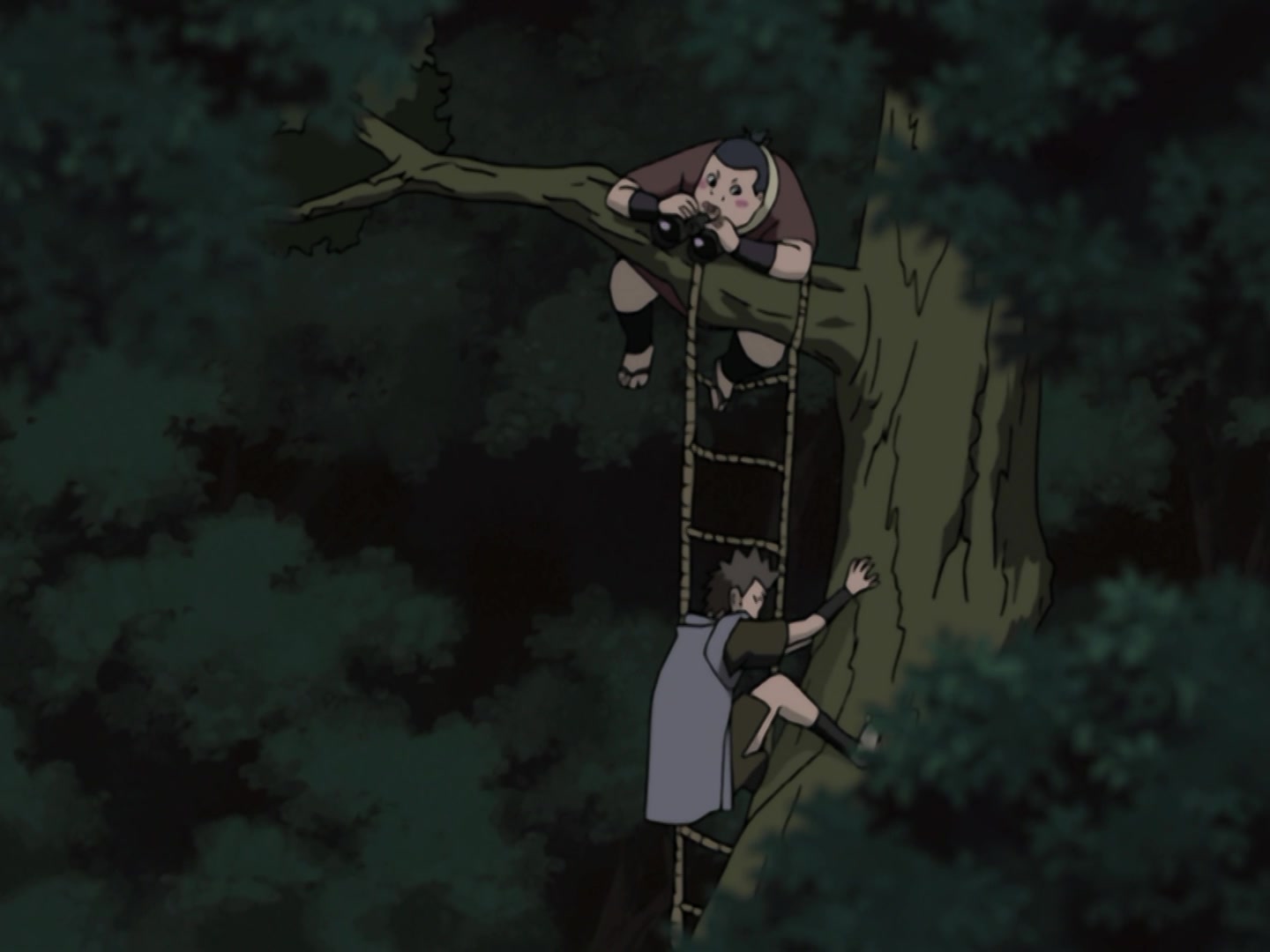 Naruto Ep 161: The Appearance of Strange Visitors @ 02:11