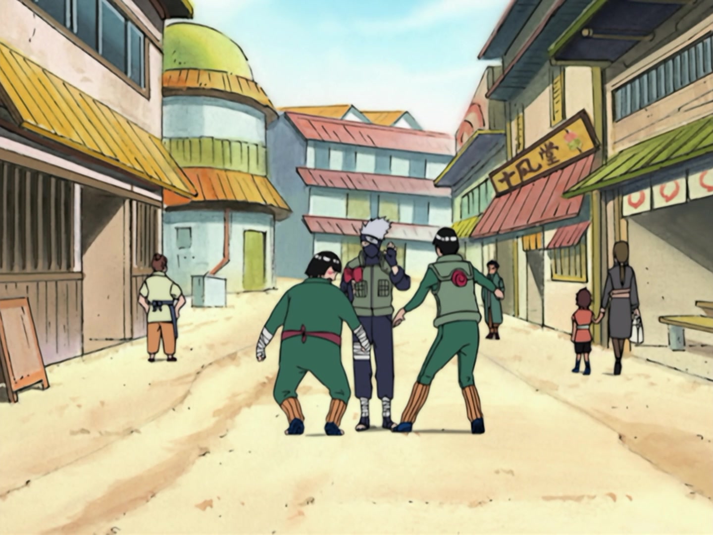 Naruto Ep 161: The Appearance of Strange Visitors @ 04:27