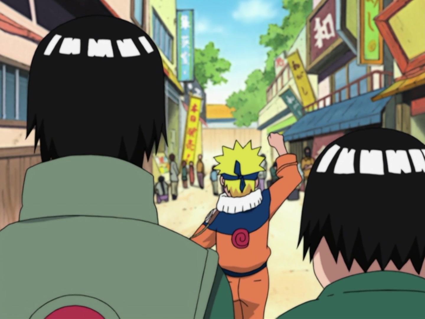 Naruto Ep 161: The Appearance of Strange Visitors @ 07:55