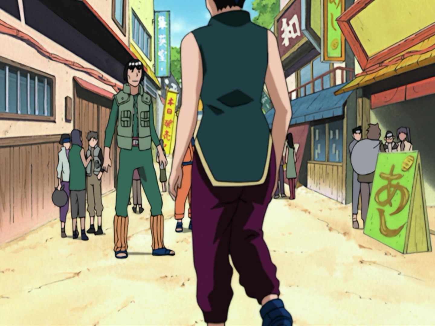Naruto Ep 161: The Appearance of Strange Visitors @ 08:02