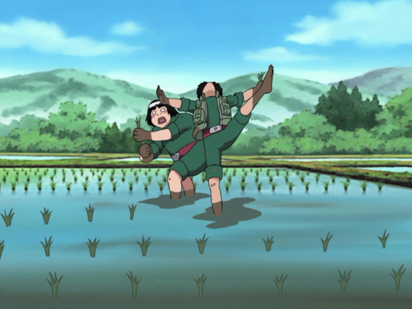 Naruto Ep 161: The Appearance of Strange Visitors @ 09:06