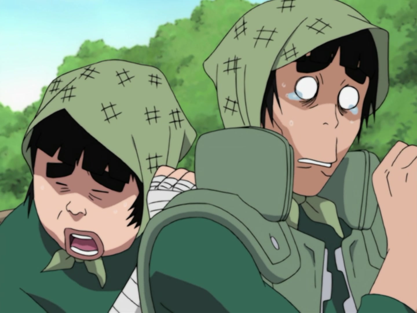 Naruto Ep 161: The Appearance of Strange Visitors @ 10:32