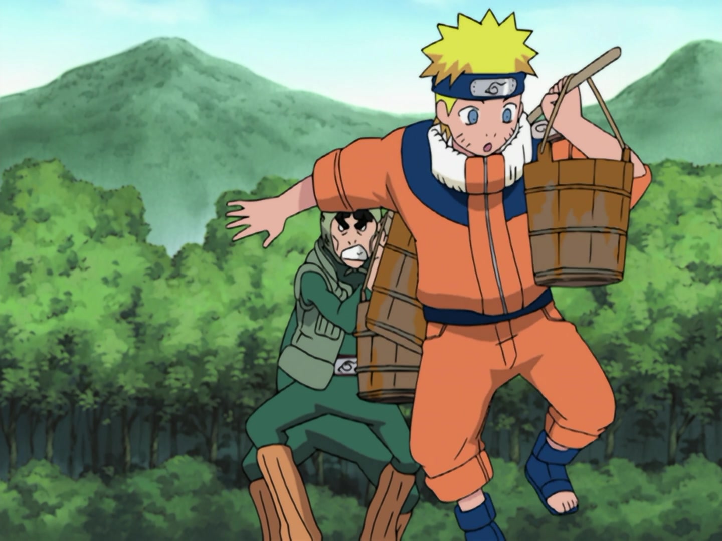Naruto Ep 161: The Appearance of Strange Visitors @ 11:00