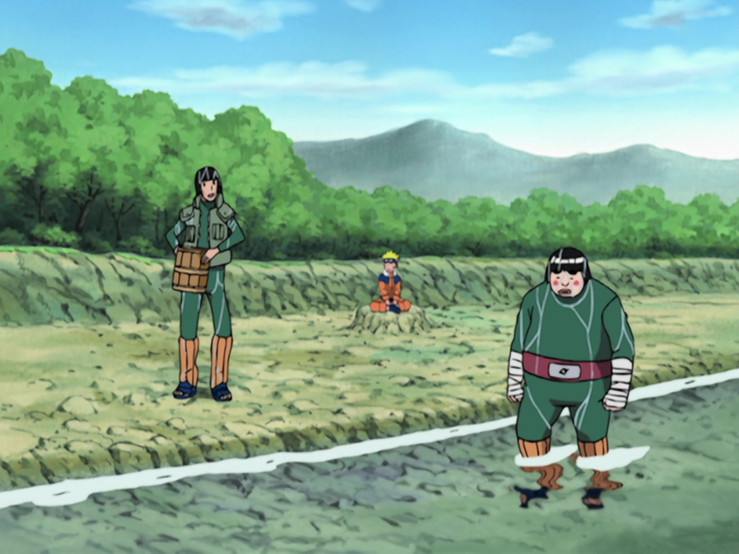 Naruto Ep 161: The Appearance of Strange Visitors @ 11:43