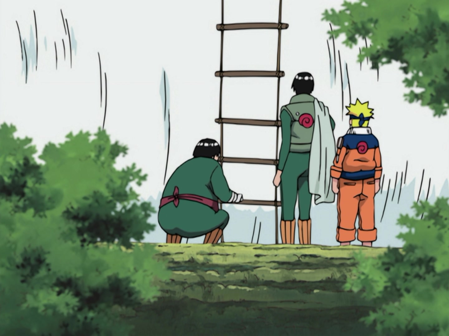 Naruto Ep 161: The Appearance of Strange Visitors @ 17:26