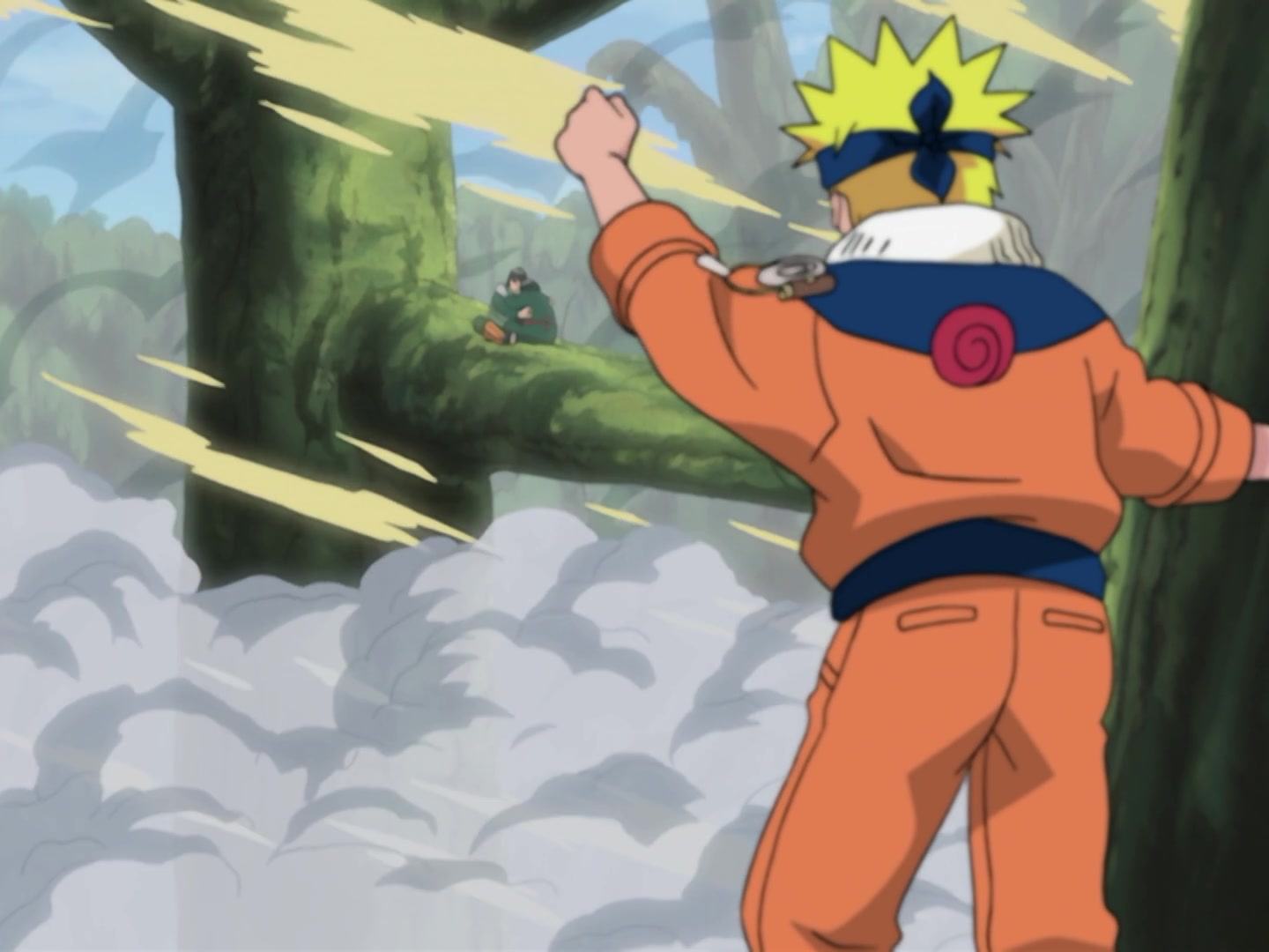 Naruto Ep 161: The Appearance of Strange Visitors @ 18:09