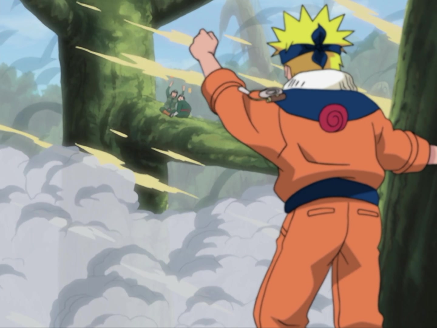 Naruto Ep 161: The Appearance of Strange Visitors @ 18:16