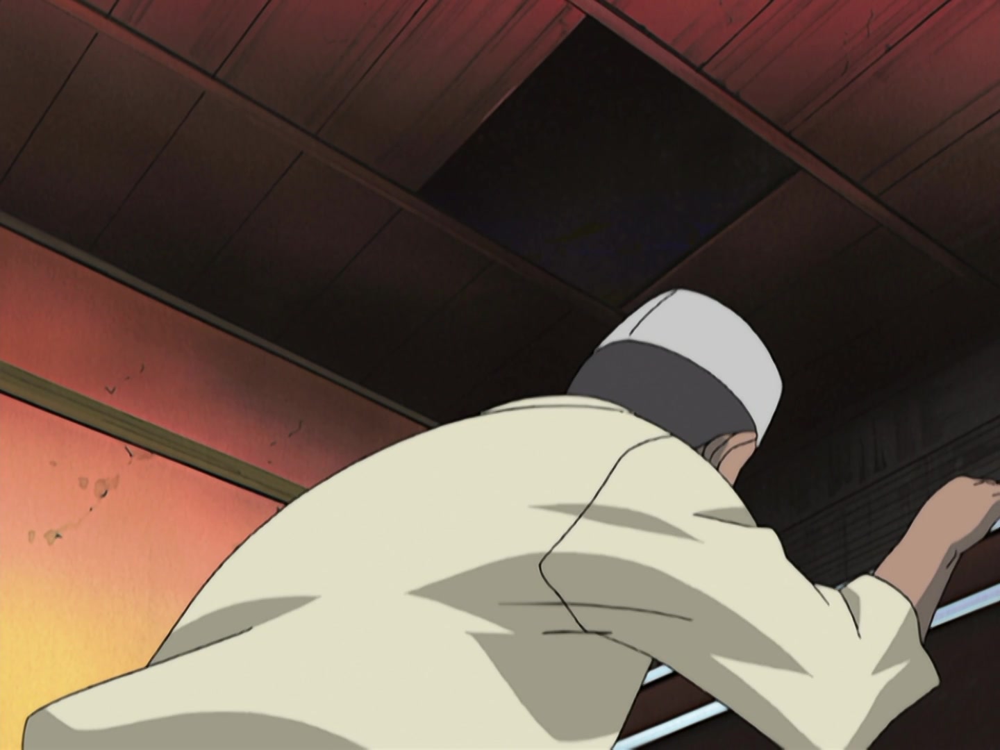 Naruto Ep 168: Mix It, Stretch It, Boil It Up! Burn, Copper Pot, Burn! @ 03:09