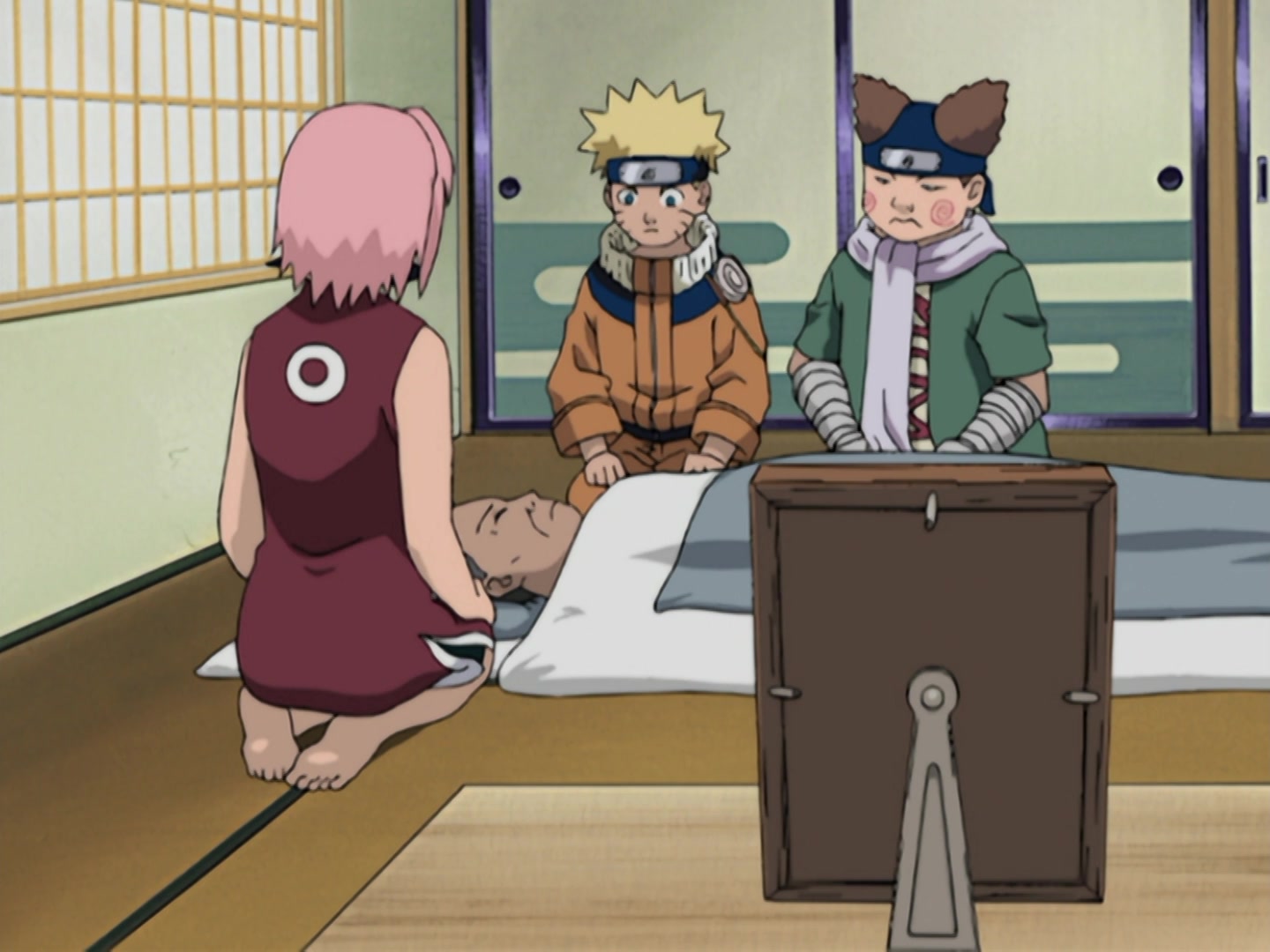 Naruto Ep 168: Mix It, Stretch It, Boil It Up! Burn, Copper Pot, Burn! @ 05:03