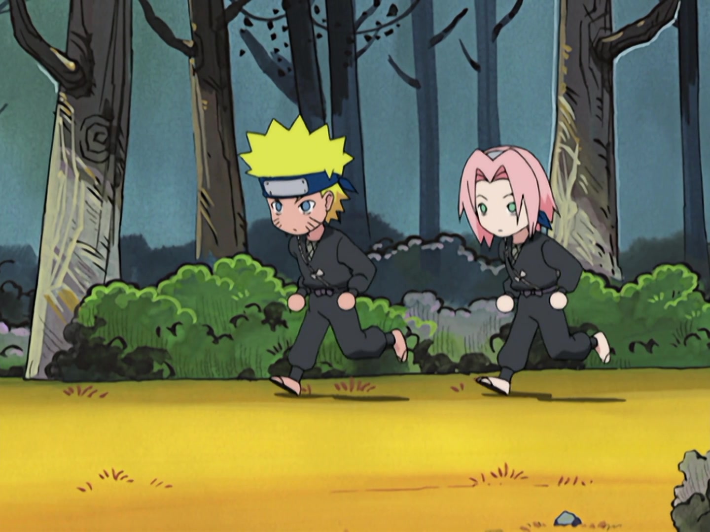 Naruto Ep 168: Mix It, Stretch It, Boil It Up! Burn, Copper Pot, Burn! @ 05:46