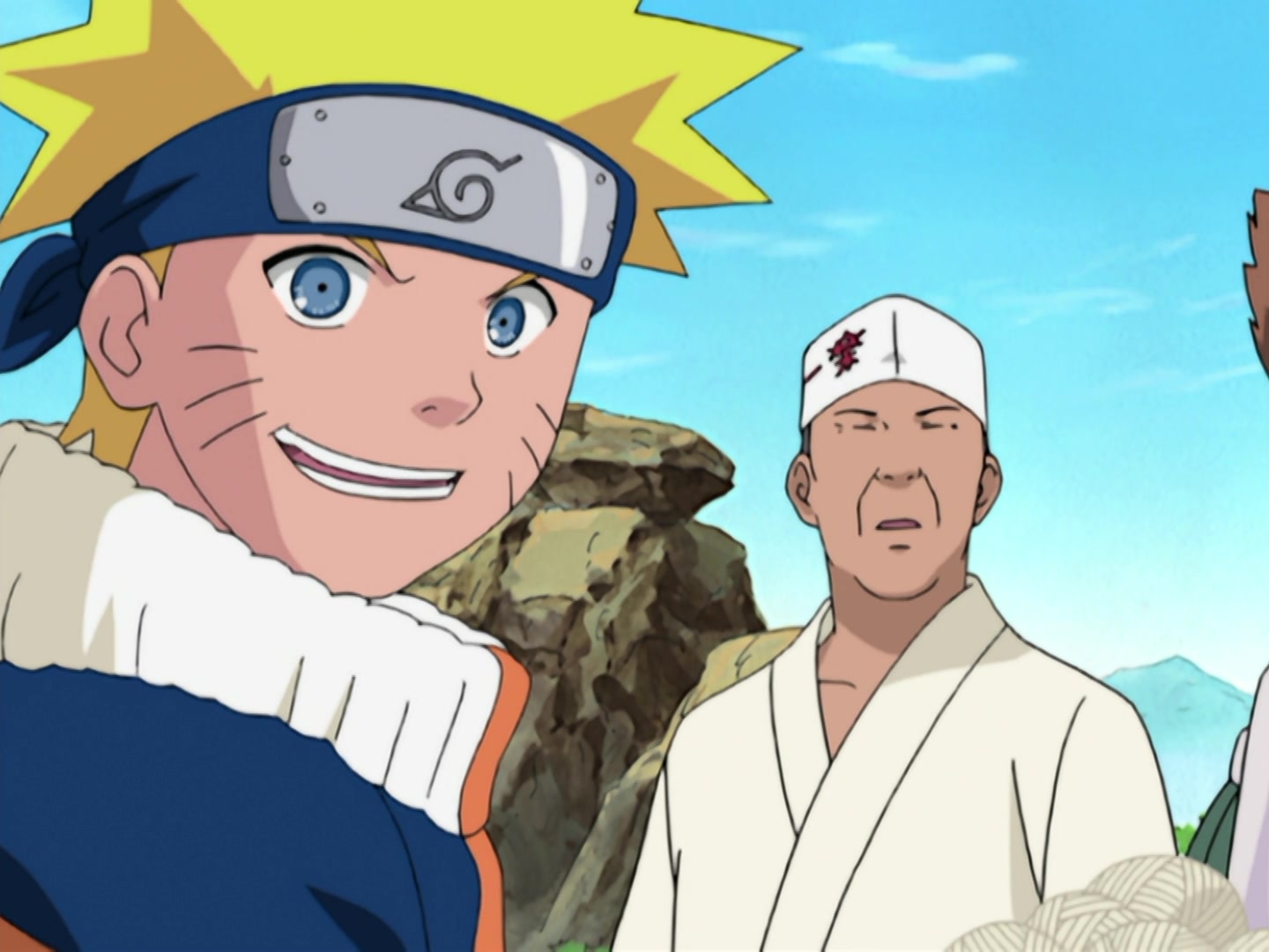 Naruto Ep 168: Mix It, Stretch It, Boil It Up! Burn, Copper Pot, Burn! @ 16:36