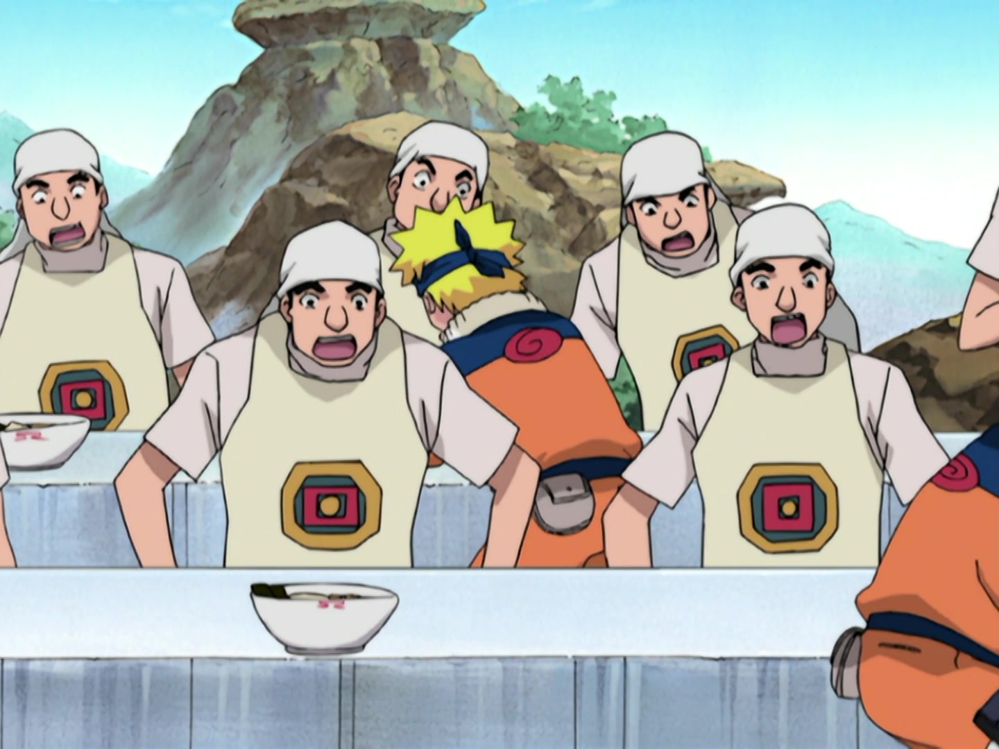 Naruto Ep 168: Mix It, Stretch It, Boil It Up! Burn, Copper Pot, Burn! @ 17:05