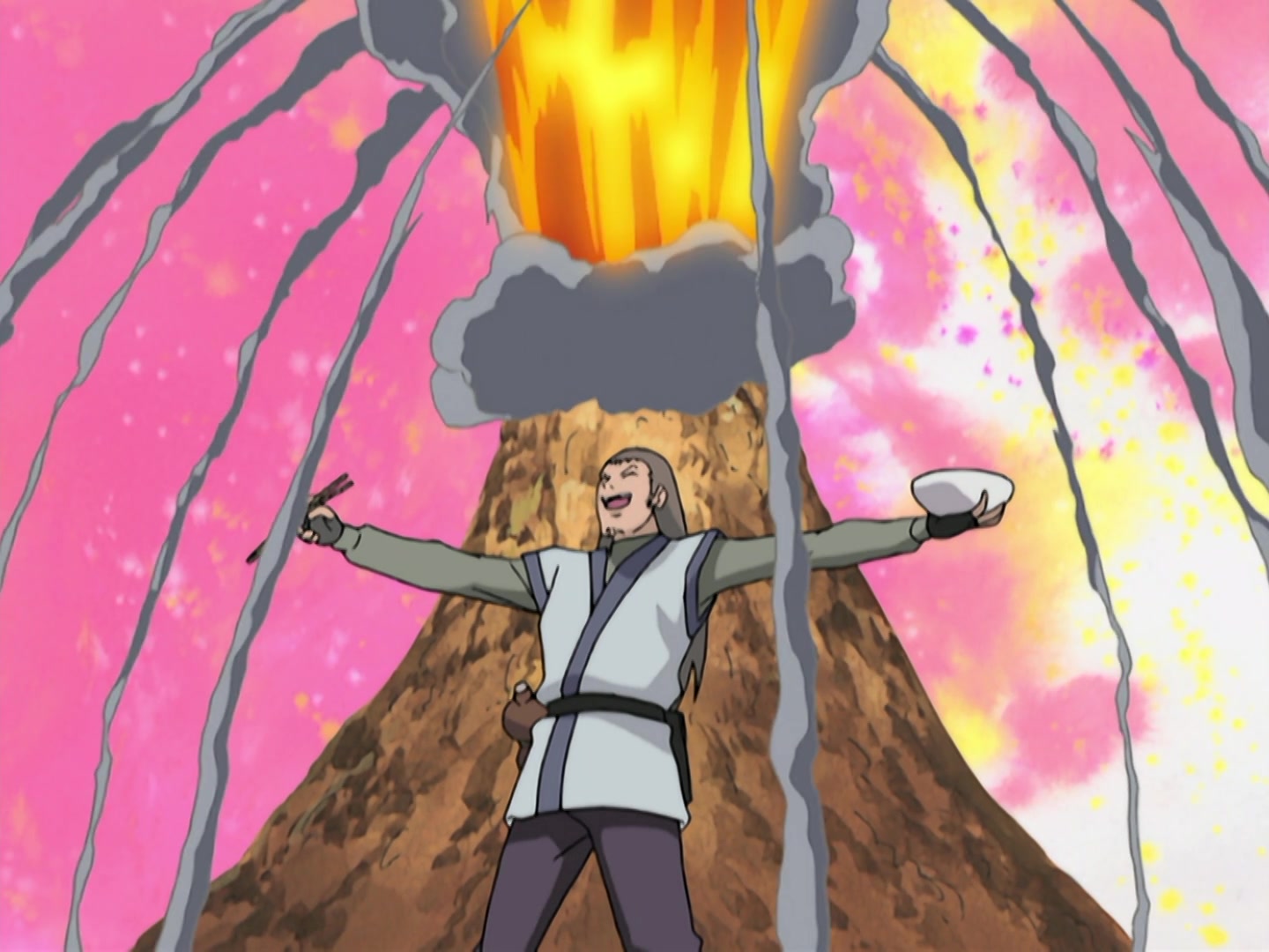 Naruto Ep 168: Mix It, Stretch It, Boil It Up! Burn, Copper Pot, Burn! @ 17:26