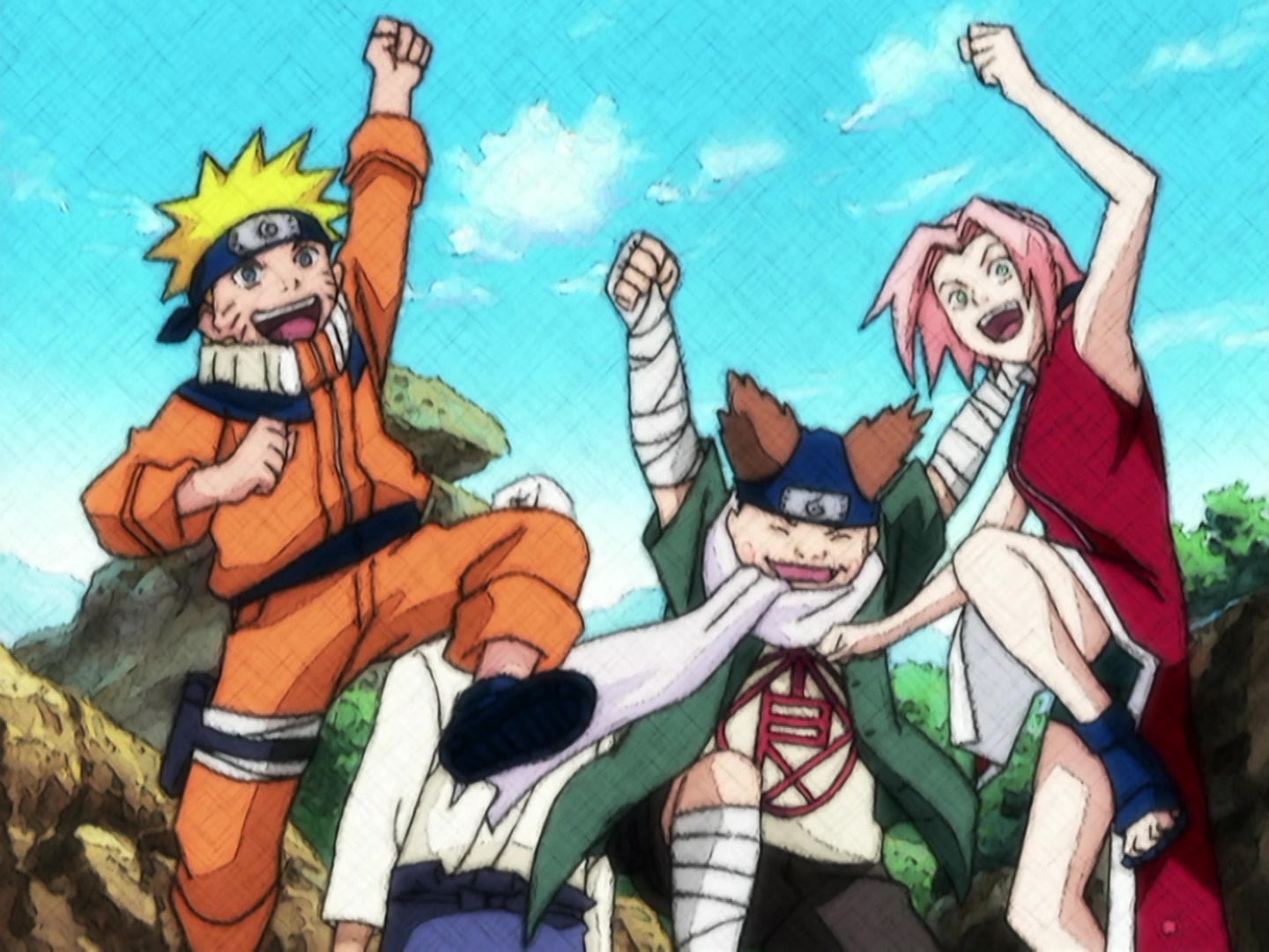 Naruto Ep 168: Mix It, Stretch It, Boil It Up! Burn, Copper Pot, Burn! @ 17:40