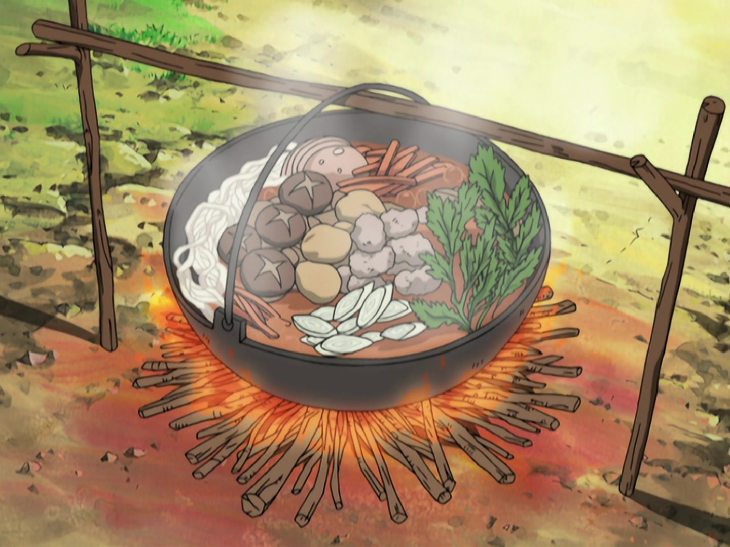 Naruto Ep 168: Mix It, Stretch It, Boil It Up! Burn, Copper Pot, Burn! @ 18:02