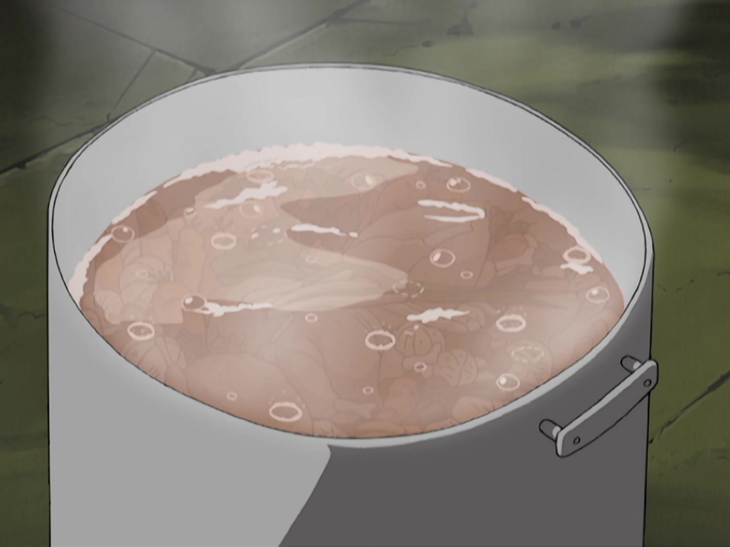 Naruto Ep 168: Mix It, Stretch It, Boil It Up! Burn, Copper Pot, Burn! @ 19:28