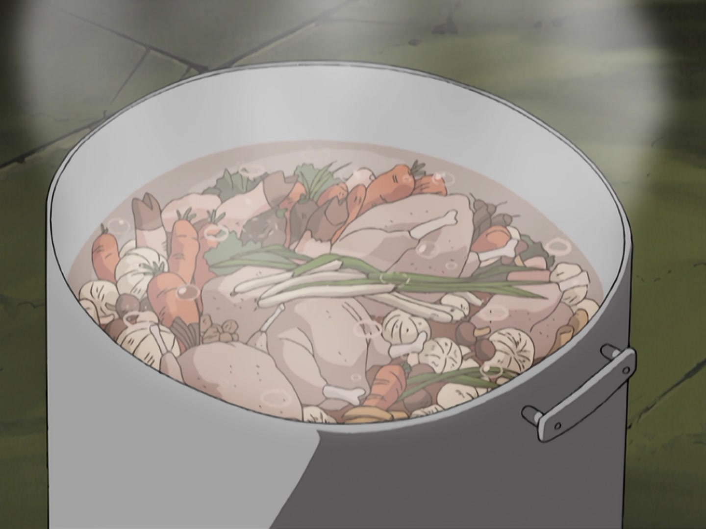 Naruto Ep 168: Mix It, Stretch It, Boil It Up! Burn, Copper Pot, Burn! @ 19:35